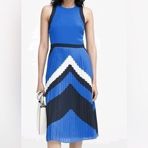 Banana Republic Blue and Black Dress